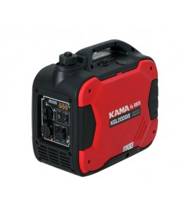 Генератор инверторный бензиновый KGL2000iS, 1-фазный 230V, 50Hz, 2kVA/2kW, бак 4л, расход 0.9л/ч, пуск: ручной, охл.: воздушное,