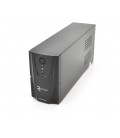 ИБП Ritar RTP650L-UX-IEC (390W) Proxima-L, LED, AVR, 3st, USB, 4xIEC-320 C14, 145-290Vac, 1x12V7Ah, plastik Case ( 314 x 97 X 14