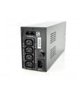 ИБП Ritar RTP600L-UX-IEC (360W) Proxima-L, LED, AVR, 3st, USB, 4xIEC-320 C14, 145-290Vac, 1x12V7Ah, plastik Case ( 314 x 97 X 14