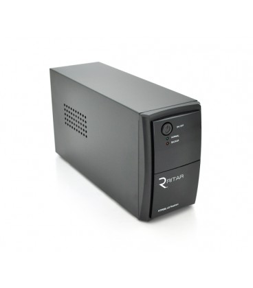 ИБП Ritar RTP500L-UX-IEC (300W) Proxima-L, LED, AVR, 3st, USB, 4x IEC-320 C14, 145-290Vac, 1x12V4.5Ah, plastik Case ( 314 x 97 X