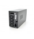 ИБП Ritar RTP500L-UX-IEC (300W) Proxima-L, LED, AVR, 3st, USB, 4x IEC-320 C14, 145-290Vac, 1x12V4.5Ah, plastik Case ( 314 x 97 X