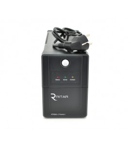 ИБП Ritar RTP850L-U (510W) Proxima-L, LED, AVR, 2st, USB, 2xSCHUKO socket, 1x12V9Ah, plastik Case ( 340 x 140 X 205 ) 5,7 кг Q4