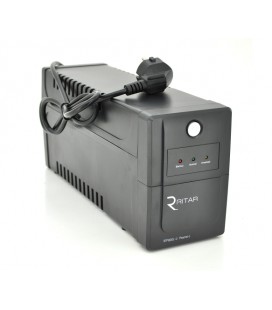 ИБП Ritar RTP800L-U (480W) Proxima-L, LED, AVR, 2st, USB, 2xSCHUKO socket, 1x12V9Ah, plastik Case ( 340 x 140 X 205 ) 5,5 кгQ4