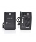 ИБП Ritar RTP650L-U (390W) Proxima-L, LED, AVR, 2st, USB, 2xSCHUKO socket, 1x12V7Ah, plastik Case ( 340 x 140 X 205 ) 4,7 кг Q4