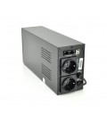 ИБП Ritar E-RTM600L-U (360W) ELF-L, LED, AVR, 2st, USB, 2xSCHUKO socket, 1x12V7Ah, metal Case Q4 (370*130*210) 4,8 кг (310*85*14