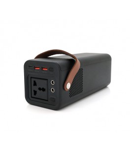 Портативная зарядная станция XO-PSA-200W мощностью 200W, (190Wh/52800mAh), Output:1AC+2USB+1Type-C+2DC, Black