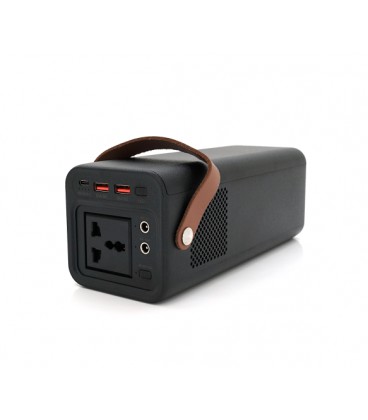 Портативная зарядная станция XO-PSA-200W мощностью 200W, (190Wh/52800mAh), Output:1AC+2USB+1Type-C+2DC, Black