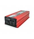 Инвертор напряжения ST3000CP (DC:1500W), 12/220V с аппроксимированной синусоидой, 1 универсальная розетка, крокодилы, BOX