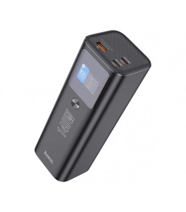 PowerBank Hoco Q17 Electric PD140W 25000mAh, Input:(Type-C), Output:(USB,Type-C), PD140W для Laptop, plastic, Black, Box
