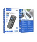 PowerBank Hoco Q17 Electric PD140W 25000mAh, Input:(Type-C), Output:(USB,Type-C), PD140W для Laptop, plastic, Black, Box