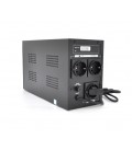 ИБП Ritar RTM1200 (720W) Proxima-D, LCD, AVR, 3st, 3xSCHUKO socket, 2x12V7.5Ah, metal Case (350х120х190)- Q2