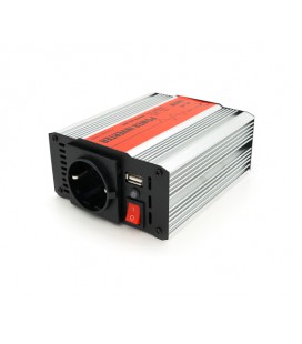 Инвертор напряжения RITAR RSX-300, 12V/220V, 300W с аппроксимированной синусоидой, 1xShuko, 1xUSB, клеммные провода, BOX, Q20