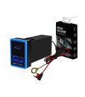 АЗУ врезное 130W-D01T03-Fuse, PD+QC, Type-C: 100W, USB: 30W, LED подсветка, комплект проводов с разъемами и предохранителем, 33x