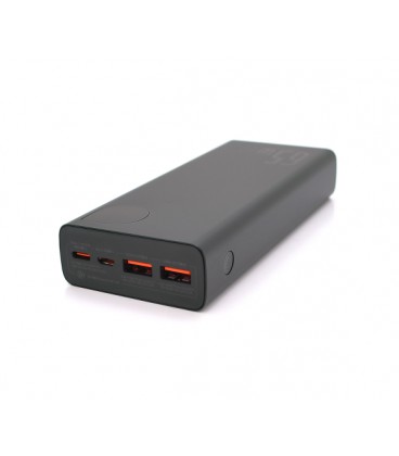PowerBank Baseus Adaman Metal Digital Display QC 20000mAh 65W, Micro USB + Type-C, Q20