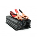 Инвертор напряжения CARMAER2000W (1000Вт), 12/220V с аппроксимированной синусоидой, 1Shuko, 2*USB (DC:5V/2A), крокодилы+ прикури