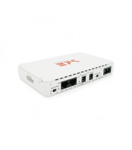 ИБП MIni Ups для роутеров/коммутаторов/PON/POE-431P, 5/7.5/9/12V, 1A, 4X2200MAh, (159х28х105), 0,430 кг, White, BOX