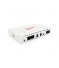 ИБП MIni Ups для роутеров/коммутаторов/PON/POE-431P, 5/7.5/9/12V, 1A, 4X2200MAh, (159х28х105), 0,430 кг, White, BOX