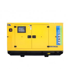 Генератор дизельный AKSA - A4CRX46TI, трехфазный 230/400V, 50Hz, 110KVA (88КВт), объем 155л, комплектуется АВР(30687), АВР в ком
