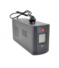 ИБП Ritar RTM1000 (600W) Proxima-D, LCD, AVR, 3st, 3xSCHUKO socket, 2x12V7Ah, metal Case (350х120х190)- Q2