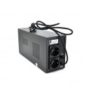 ИБП Ritar RTM800 (480W) Proxima-D, LCD, AVR, 2st, 2xSCHUKO socket, 1x12V9Ah, metal Case (325х100х150)- Q4