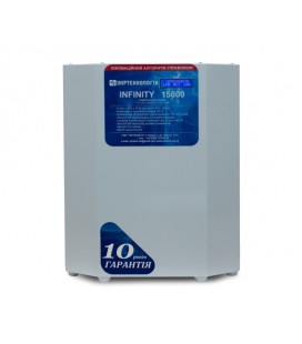 Стабилизатор напряжения теристорный INFINITY 15 (15000Вт) 220В, стабилизация 115-285, 16 ступеней