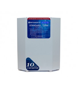 Стабилизатор напряжения теристорный STANDARD HV 12 (12000Вт) 220В, стабилизация 175-290, 16 ступеней