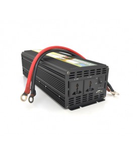 Инвертор напряжения Voltronic Wm-7000(4200Вт), 12/220 с аппроксимированной синусоидой, 2 универсальные розетки +USB, клемы