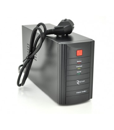 ИБП Ritar RTM500 (300W) Standby-L, LED 1st, 2xSCHUKO socket, 1x12V4.5Ah, metal Case ( 260 х 85 х 140 ) Q4