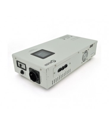 Стабилизатор напряжения релейный настенного монтажа Europower SLIM-5000SBR LED, 5000VA 4500W, 140-270Vac, SHUKO 2, Q2 (475*260*1