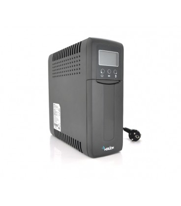 ИБП Merlion UDU 1000 (600W) LСD, 162-270VAC, AVR 1st, 1x12V9Ah, 4 SHUKO, plastik Case Q2 (99х277х290) 8,1кг