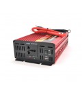Инвертор напряжения UKC 2500ВА(1250Вт), 12/220V approximated, 1 универсальная розетка