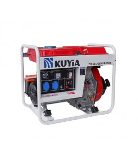 Генератор дизельный Kuyia TM5000CL, однофазный, 110-240V, 50Hz, 4,5-5кВт, обьем 12,5л