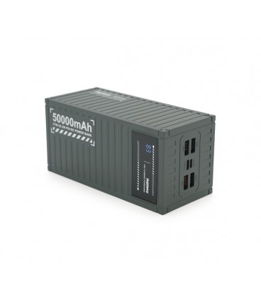 Power Bank Remax RPP-161 50000mAh, PD 27W+QC 22.5W, Gray, 1.054kg