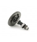 Распредвал c шестерней двигателя генератора (168F) Метал/Пластик