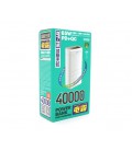 Power Bank Remax RPP-310 40000mAh, 65W QC+PD, USB+Type-C, LED индикация, 0.92кг, Box