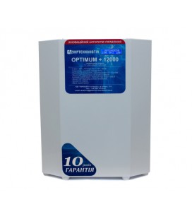 Стабилизатор напряжения теристорный OPTIMUM LV 12 (12000Вт) 220В, стабилизация 95-220, 12 ступеней