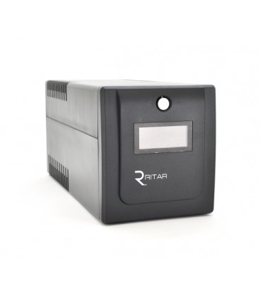 ИБП Ritar RTP1200 (720W) Proxima-D, LCD, AVR, 3st, 4x UNIVERSAL socket, 2x12V7Ah, plastik Case ( 460 x 225 X 245 ) 10,9 кг Q2