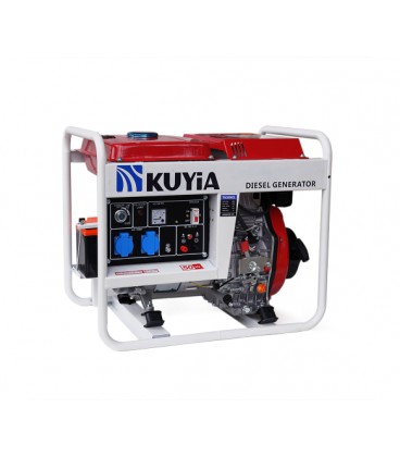 Генератор дизельный Kuyia TM3500CL, однофазный, 110-240V, 50Hz, 2,8-3кВт, обьем 12,5л