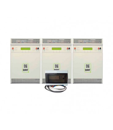 Стабилизатор напряжения инверторный трехфазный Quant-42 (3х14), LCD, 90-350V, 42000W