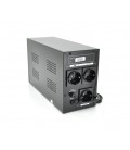 ИБП Ritar E-RTM1000 (600W) ELF-L, LED, AVR, 3st, 3xSCHUKO socket, 2x12V7Ah, metal Case Q2 (405*195*285) 9,8 кг (340*120*190)