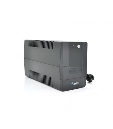 ИБП Merlion Velli 1K (600W) LED, 162-290VAC, AVR 1st, 4 SCHUKO, 2x12V7Ah, plastik Case Q2 (320x130x182) 8,2кг