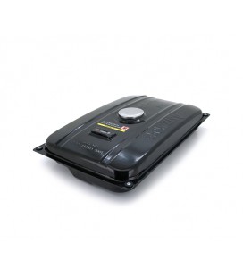 Топливный бак генератора (168F) 2,5кВт, 15л с датчиком уровня топлива и крышкой (550х360х100)