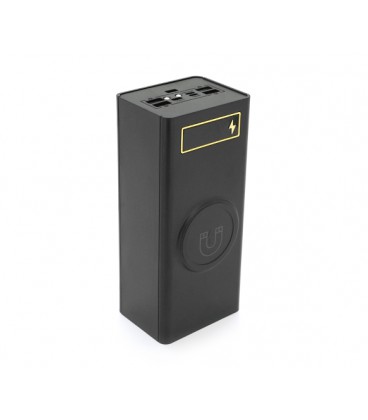 Power bank Voltronic CX24-PD-QIMagnetic под 24х18650, Magnetic Wireless Charger, Output:22.5W, Micro-USB, Type-C, Lightning, ABS