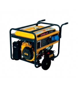Генератор бензиновый KGL10000CE, 1-фазный 230V, 50Hz, 10kVA/8kW, бак 28 л, расход 3 л/ч, пуск: ручной/стартер, 745х555х650 мм, 8