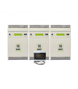 Стабилизатор напряжения инверторный трехфазный Quant-21 (3х7), LCD, 90-350V, 21000W