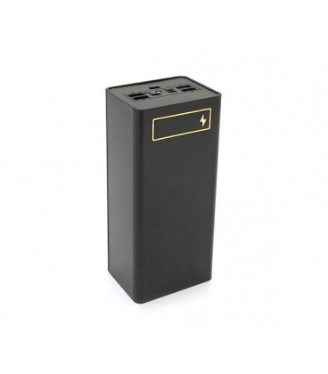 Power bank Voltronic D21-PD под 21х18650, Digital display, Output: 22.5W, Micro-USB, Type-C, Lightning, ABS, PVC, Black, BOX