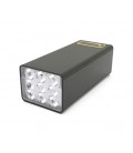 Power bank Voltronic D21-PD под 21х18650, Digital display, Output: 22.5W, Micro-USB, Type-C, Lightning, ABS, PVC, Black, BOX