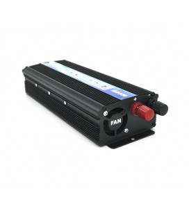 Инвертор напряжения UKC 2000ВА(1200Вт), 12/220V, approximated, 1 универсальная розетка, клемные провода