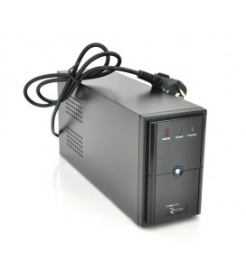 ИБП Ritar E-RTM800 (480W) ELF-L, LED, AVR, 2st, 2xSCHUKO socket, 1x12V9Ah, metal Case Q4 (370*130*210) 5,7кг (310*85*140)