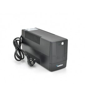 ИБП Merlion Velli 400 (240W) LED, 162-290VAC, AVR 1st, 2 SCHUKO, 1x12V4,5Ah, plastik Case Q4 (279x101x142) 3.55кг